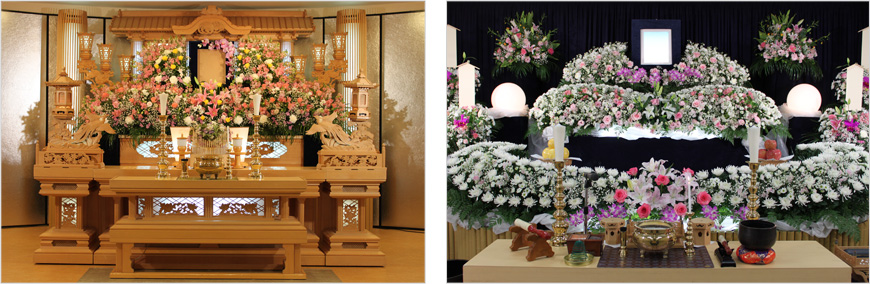 一般葬祭壇例